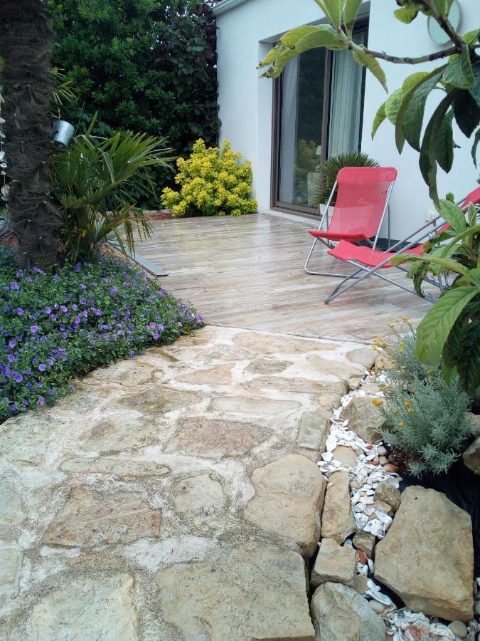 Les Palmiers - Vacation Home Saint-Xandre Buitenkant foto